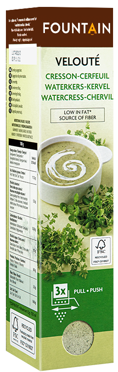 Veloute de cresson et cerfeuil