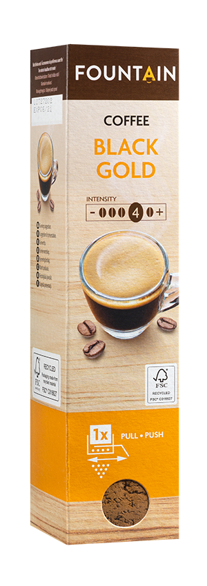 Black Gold Coffee - Cartouche