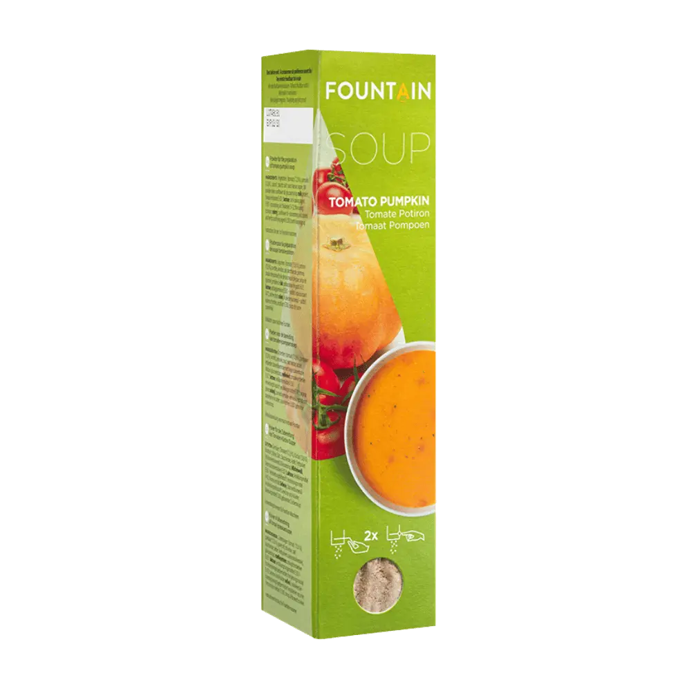 Soupe à la tomate et potiron - Cartouches