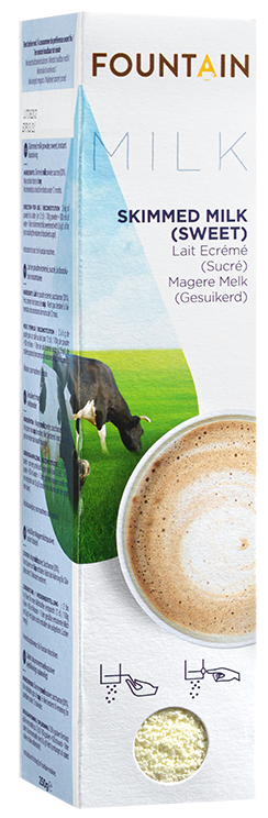 Lait écrémé sucré - Cartouche Fountain