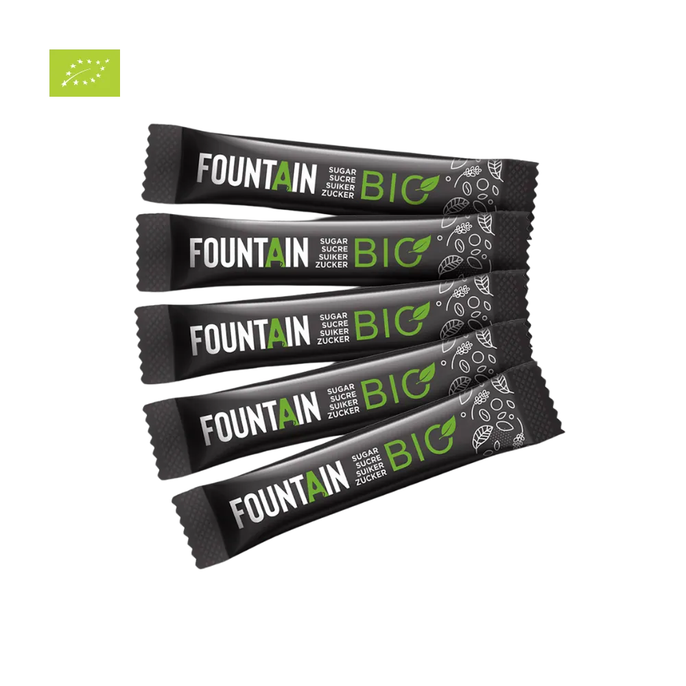 Sucre BIO en sachets - 600 pièces