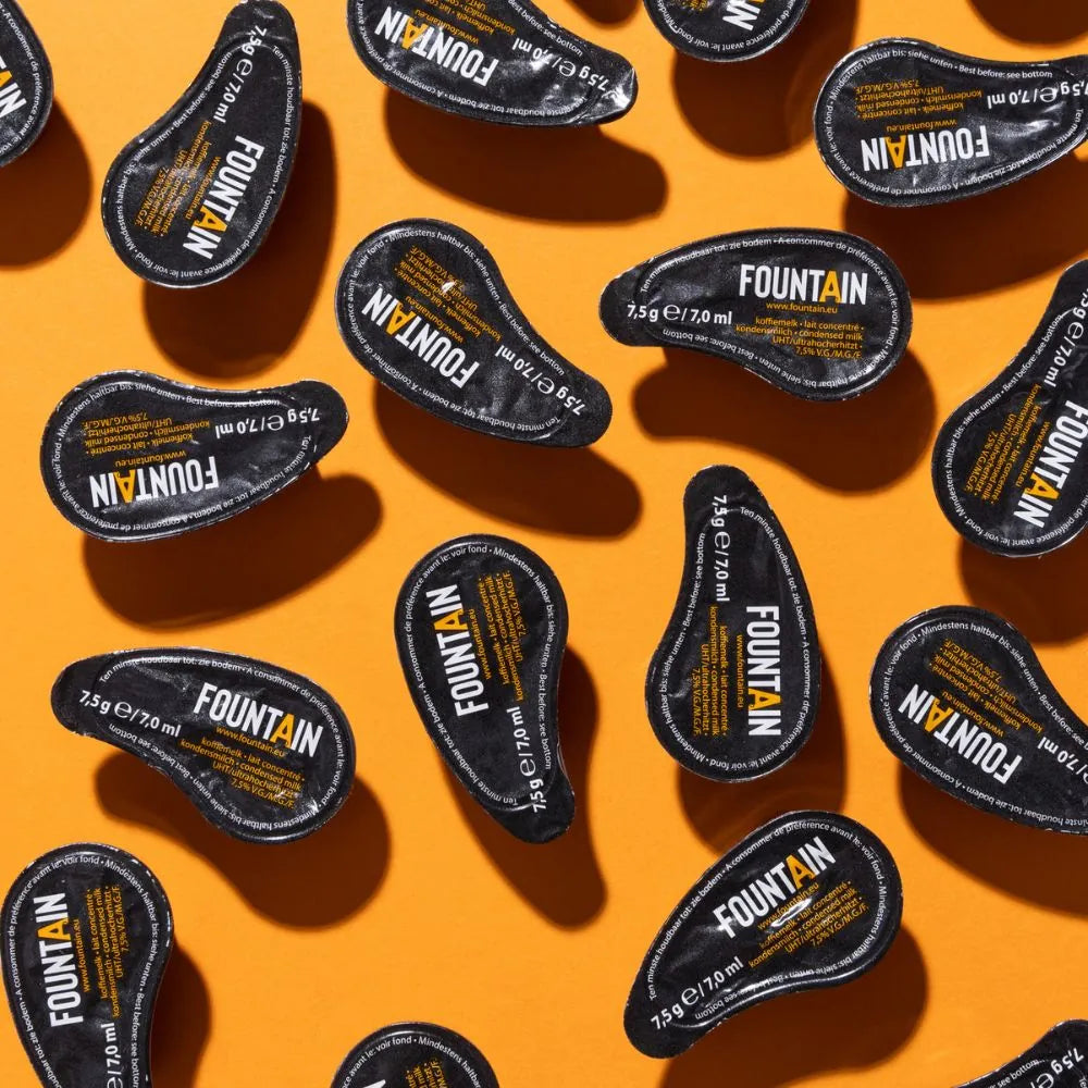 Fountain coupelles de lait