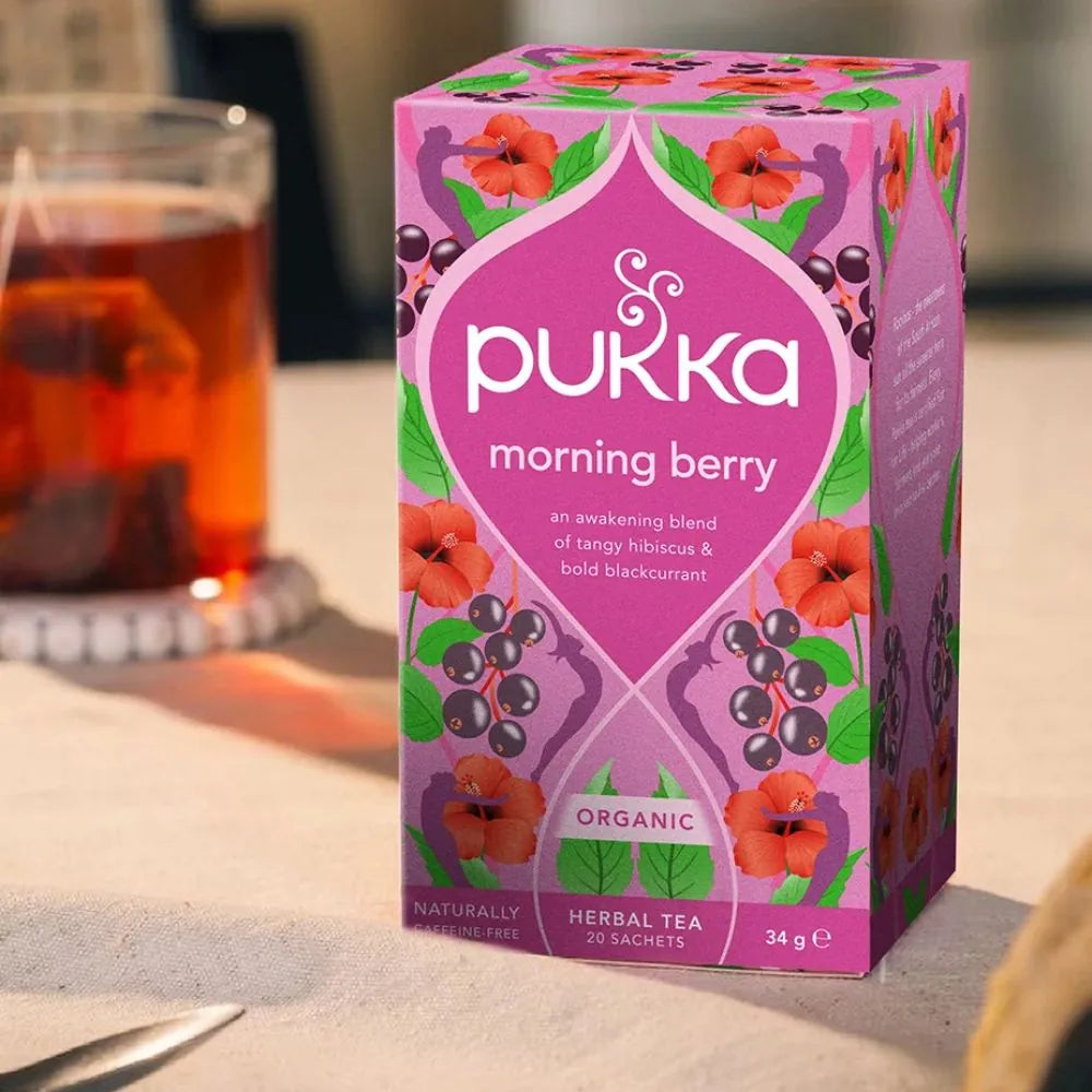 Thé bio detox fruits rouges