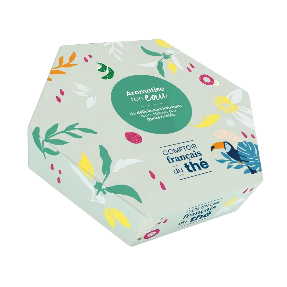Coffret eau aromatisé
