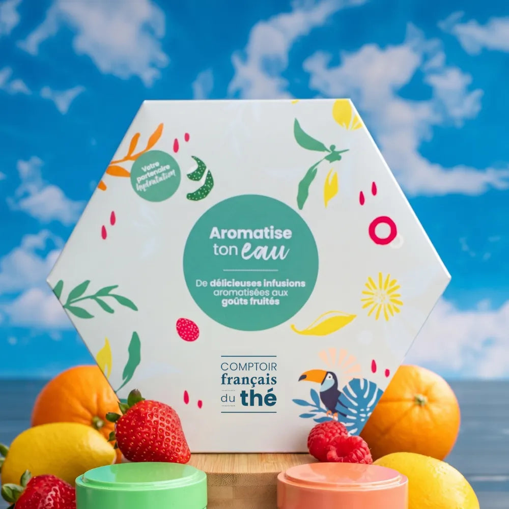 Coffret eau aromatisé