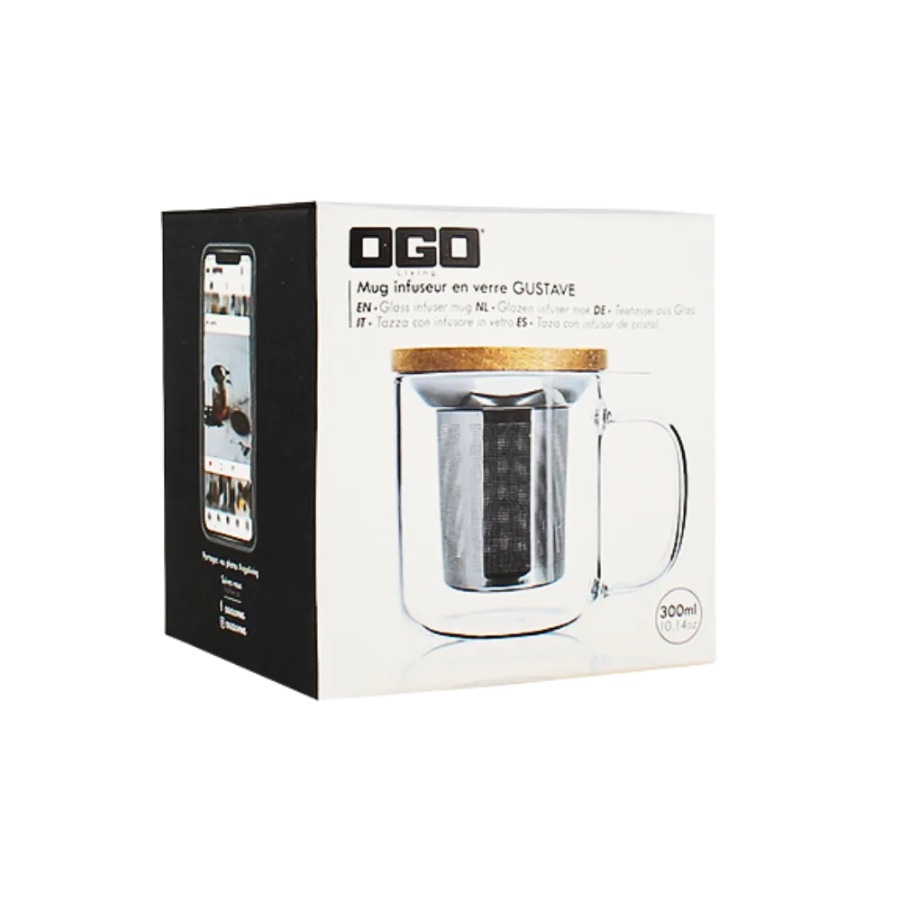 Mug à thé avec infuseur