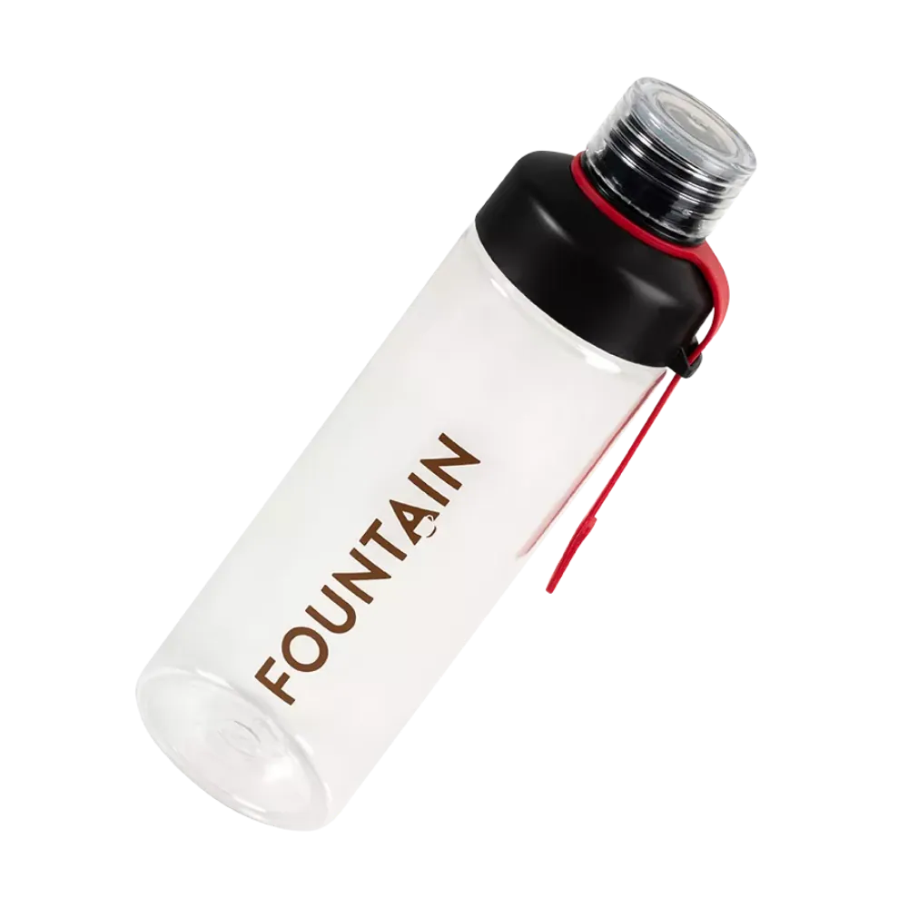 Gourde eau transparente