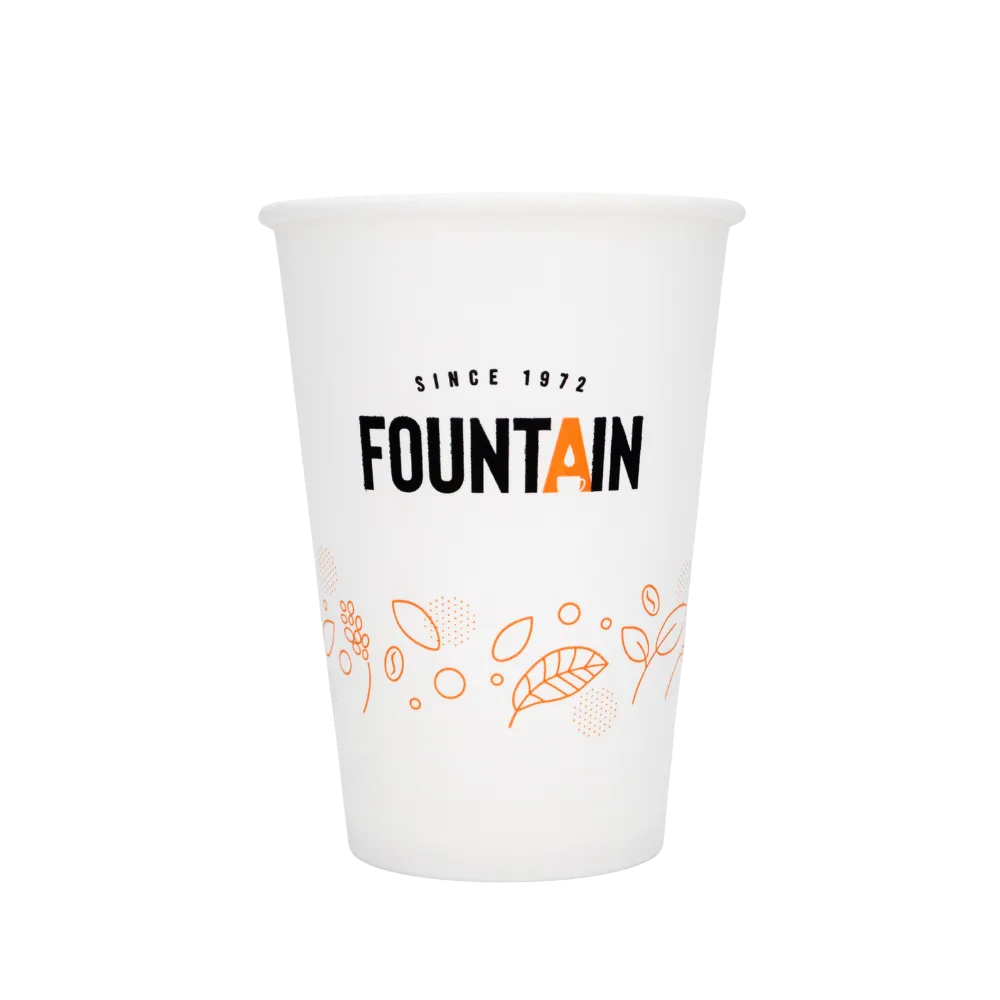 Gobelets en carton - 15cl - Blanc